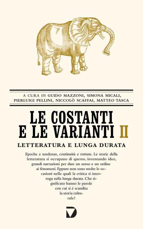 Le costanti e le varianti. Volume Vol. 2