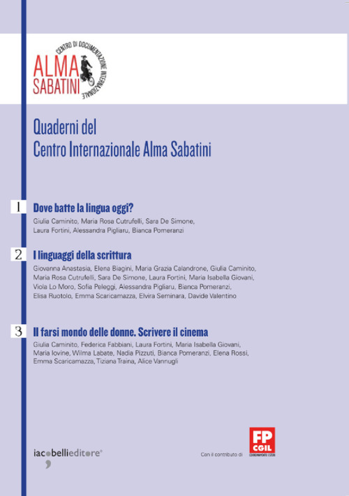 Quaderni del Centro di Documentazione Internazionale Alma Sabatini. Volume Vol. 1-3
