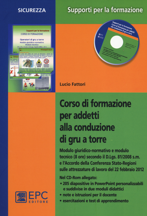 Corso di formazione per addetti alla conduzione di gru a torre