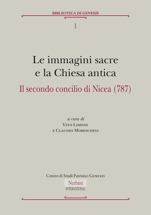 Immagini sacre e la Chiesa antica. Il secondo concilio di Nicea (787)