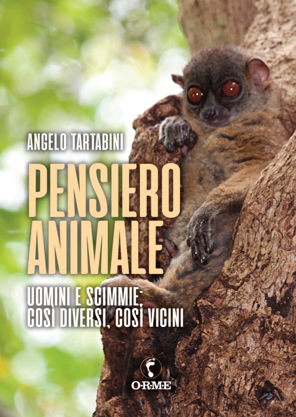 PENSIERO ANIMALE. UOMINI E SCIMMIE - Tartabini Angelo - 9788867101627