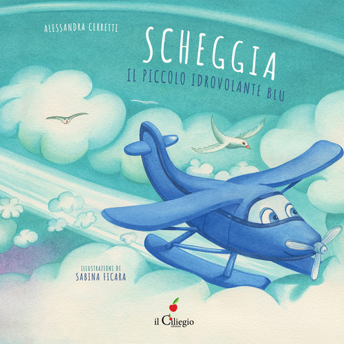 Scheggia. Il piccolo idrovolante blu