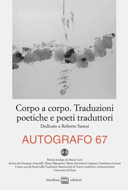 Autografo. Volume Vol. 67