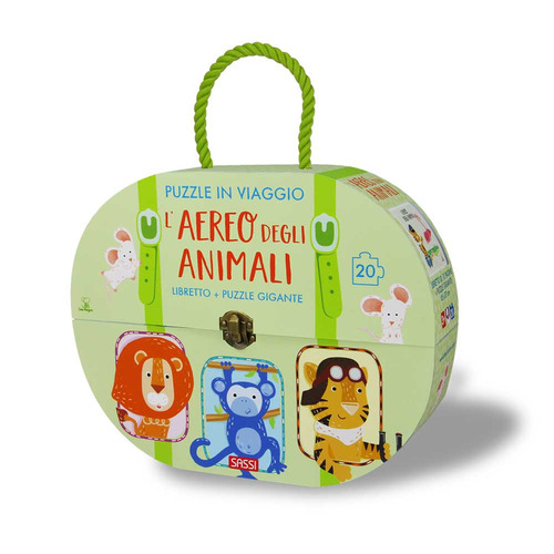 L' aereo degli animali. Puzzle in viaggio