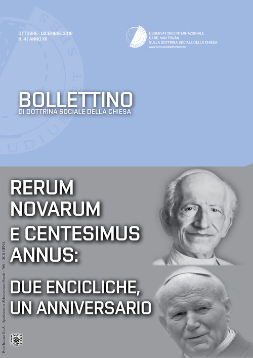Bollettino di dottrina sociale della chiesa. Volume Vol. 4