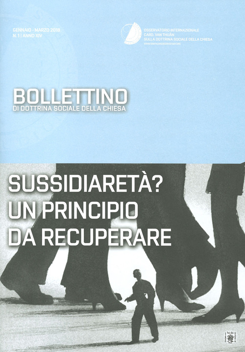Bollettino di dottrina sociale della Chiesa. Volume Vol. 1