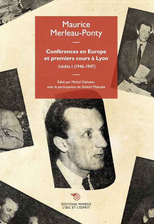Conferences en Europe et premiers cours a Lyon. Volume Vol. 1