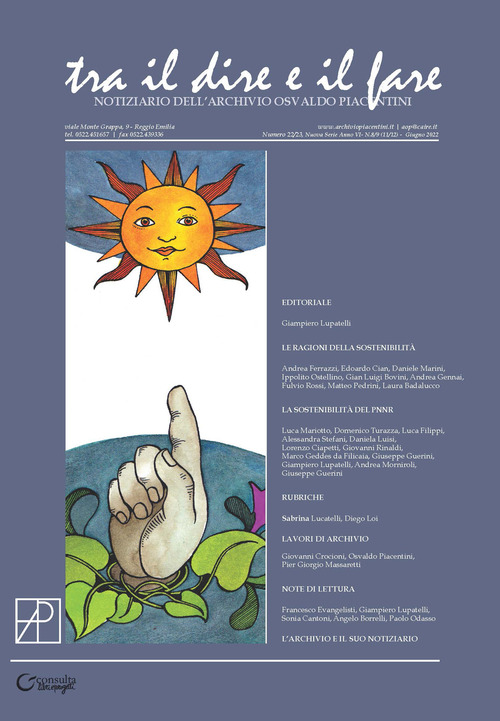 Tra il dire e il fare. Notiziario dell'Archivio Osvaldo Piacentini. Volume Vol. 22-23