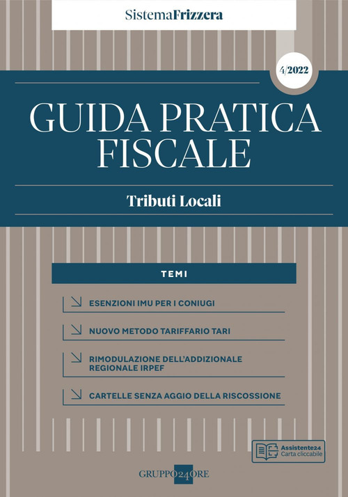 Guida pratica fiscale. Tributi locali 2022. Volume Vol. 4