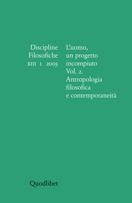 Discipline filosofiche