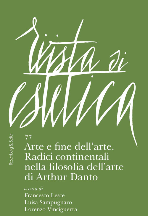 Rivista di estetica. Volume Vol. 77