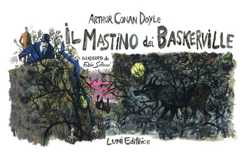 Il mastino dei Baskerville illustrato da Fabio Sironi