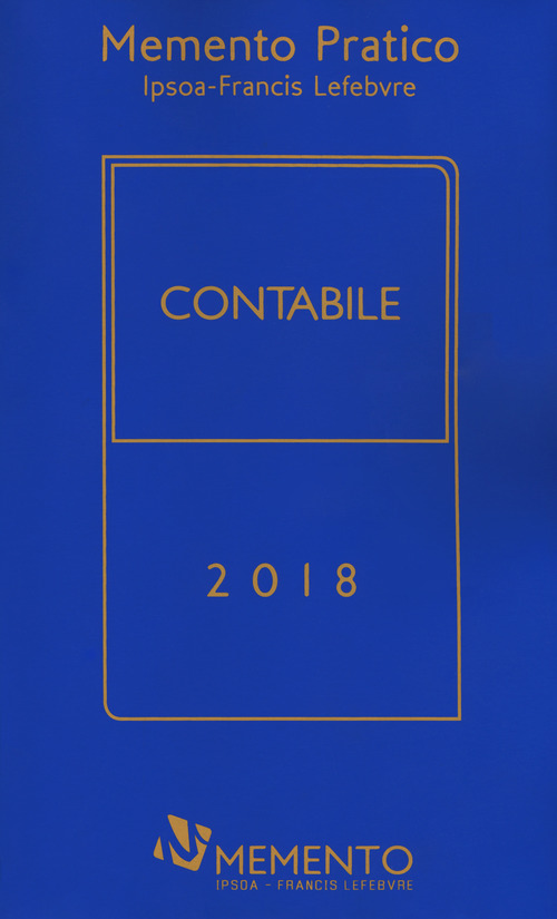 Memento pratico. Contabile 2018
