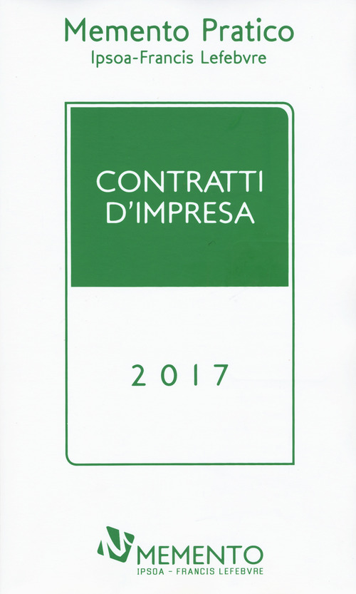 Contratti d'impresa 2017