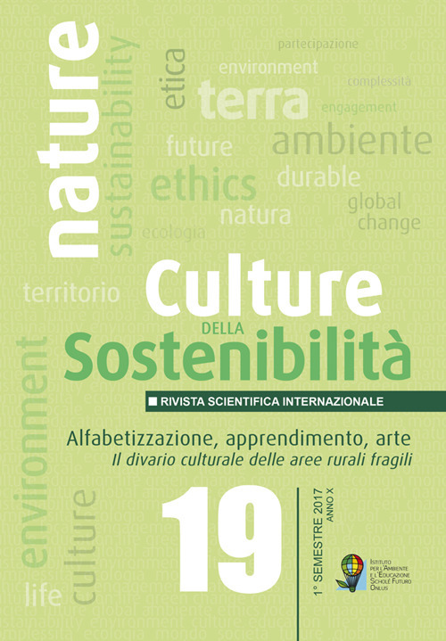 Culture della sostenibilità. Volume Vol. 19