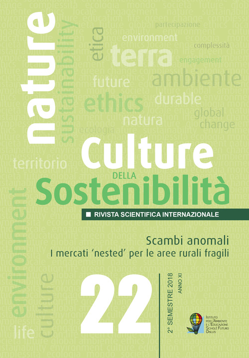 Culture della sostenibilità. Volume Vol. 22