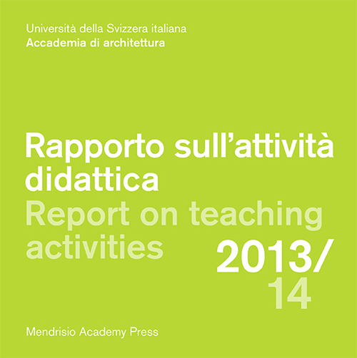 Rapporto sull'attività didattica-Report on teaching activities 2013-2014