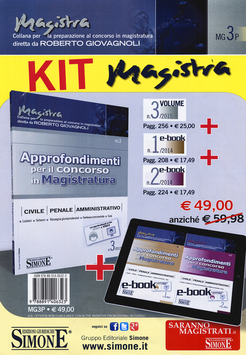 Approfondimenti per il concorso in magistratura (2015). Volume 3