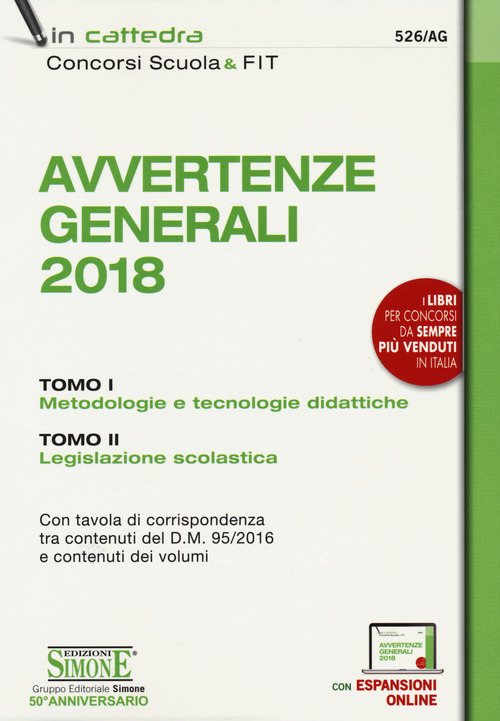 Avvertenze generali