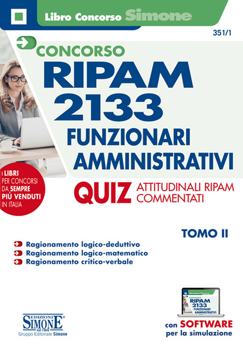 Concorso RIPAM 2133 funzionari amministrativi. Volume Vol. 2