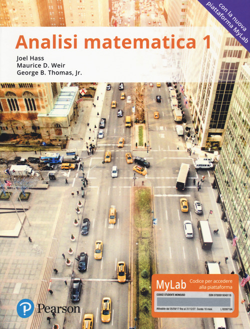 Analisi matematica 1. Ediz. Mylab. Volume Vol.