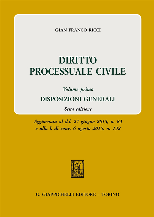 Diritto processuale civile