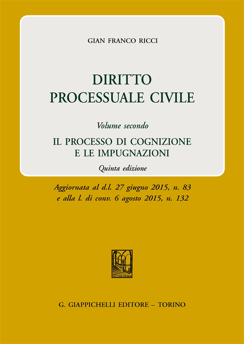 Diritto processuale civile