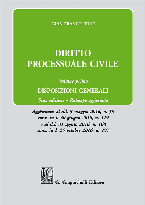 Diritto processuale civile