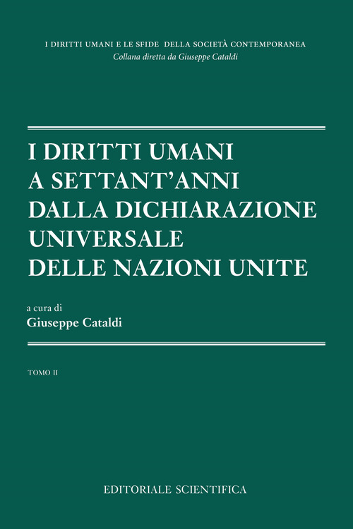 I diritti umani a settant'anni dalla dichiarazione universale delle Nazioni unite. Volume Vol. 2