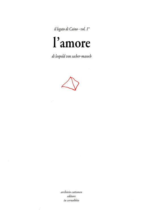 Il legato di Caino. Volume Vol. 1
