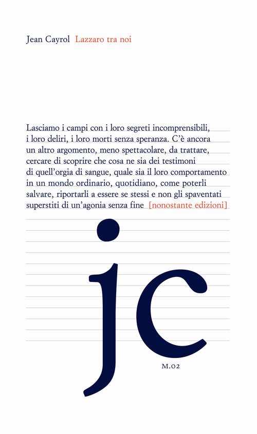 Lazzaro tra noi
