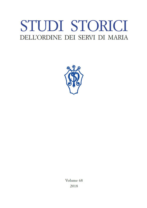 Studi storici dell'Ordine dei Servi di Maria. Volume Vol. 68