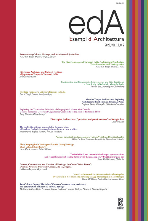 EDA. Esempi di architettura 2023. International journal of architecture and engineering. Volume Vol. 10/2