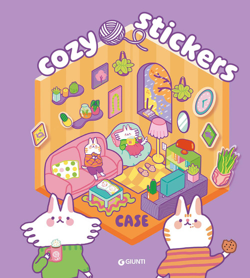 Case. Cozy stickers