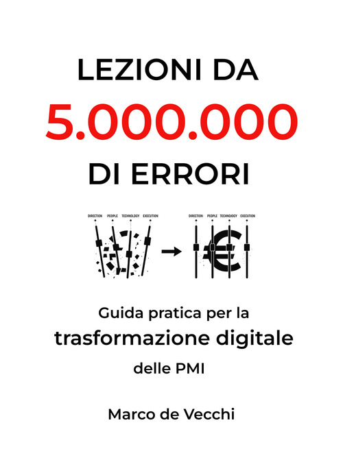 Lezioni da 5.000.000 di errori. Guida pratica per la trasformazione digitale delle PMI