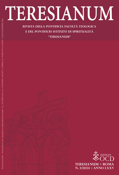 Teresianum. Rivista della Pontificia Facoltà Teologica e del Pontificio Istituto di Spiritualità «Teresianum». Volume Vol. 2