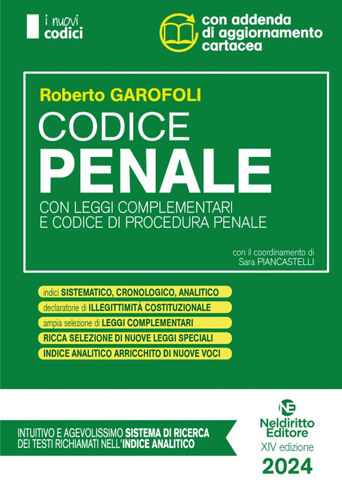 Codice normativo di diritto penale. Concorso in magistratura