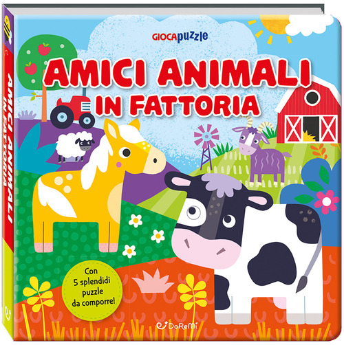 Amici animali in fattoria. Giocapuzzle