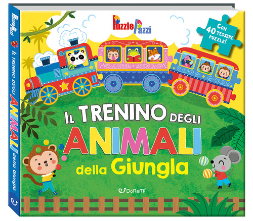 Animali della giungla. Puzzle pazzi