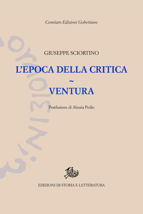 L'epoca della critica e Ventura