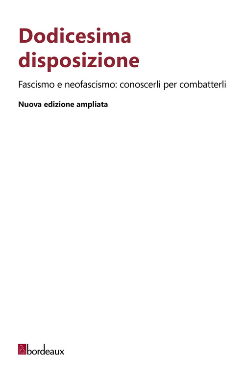 Dodicesima disposizione