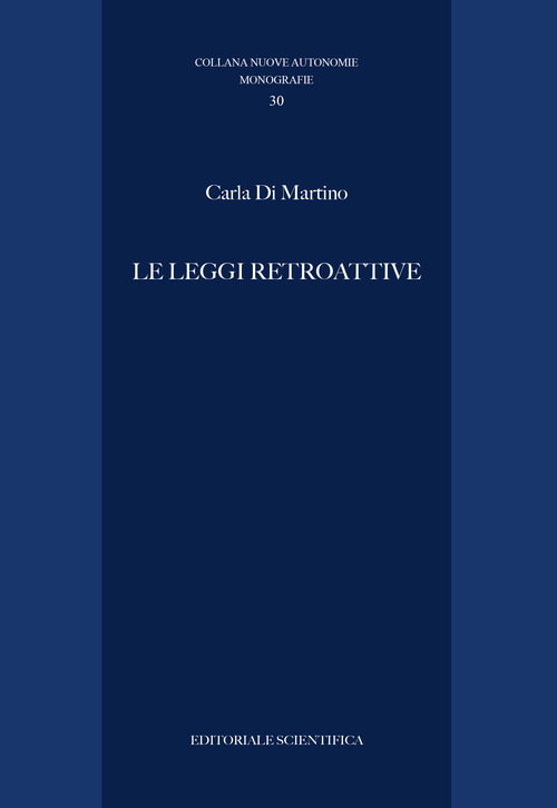 Le leggi retroattive