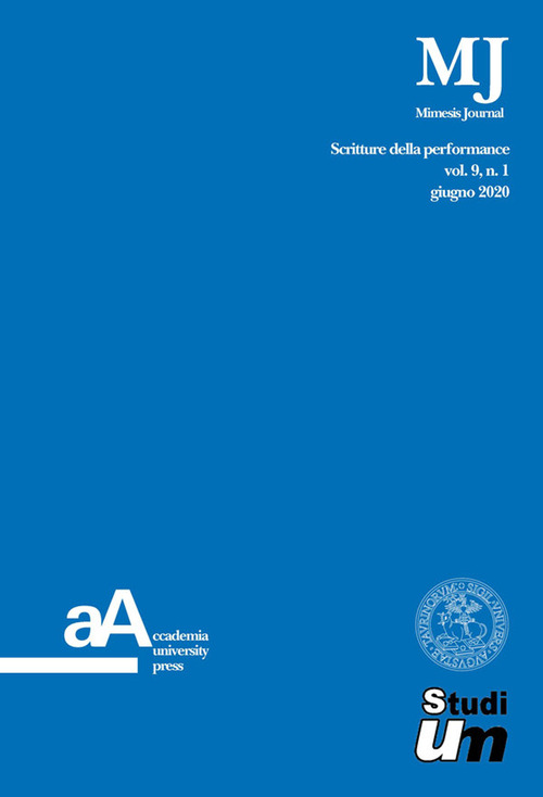 Mimesis journal. Volume 9\1