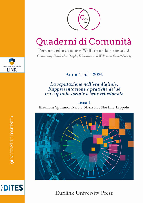 Quaderni di comunità. Persone, educazione e welfare nella società 5.0. Volume Vol. 1