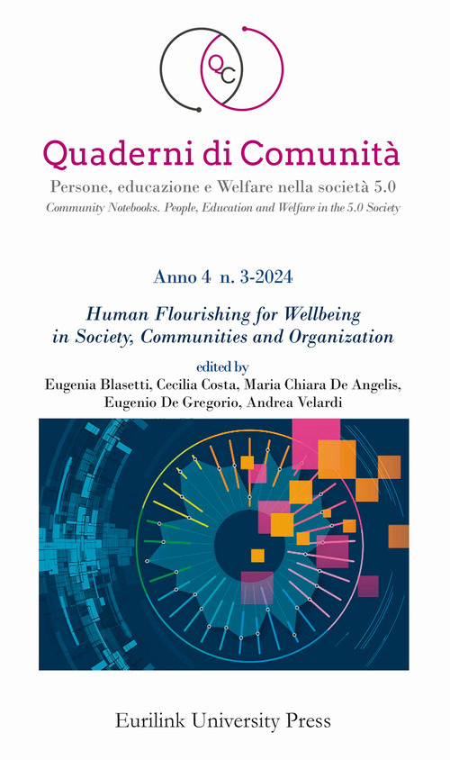 Quaderni di comunità. Persone, educazione e welfare nella società 5.0. Volume Vol. 3