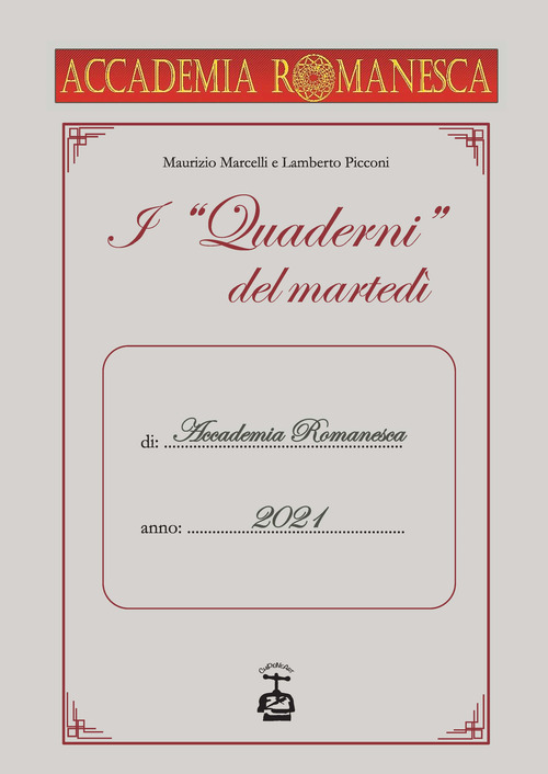 I «quaderni» del martedì 2021