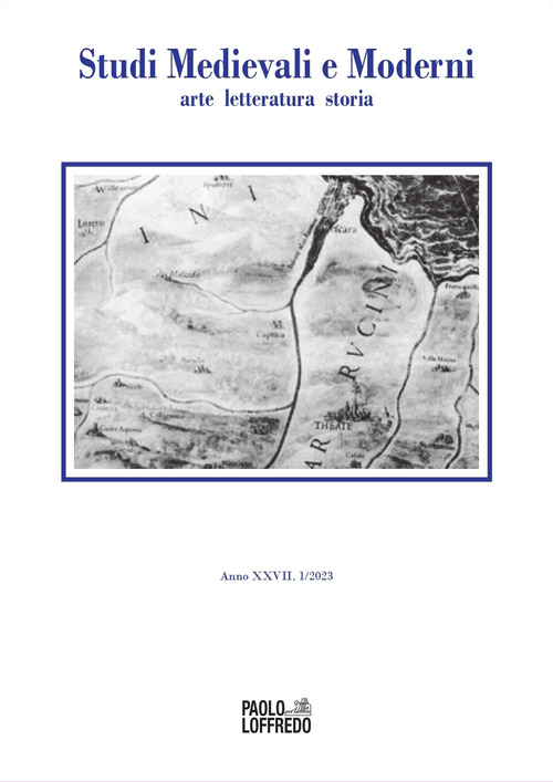 Studi medievali e moderni. Arte, letteratura, storia. Volume Vol. 1