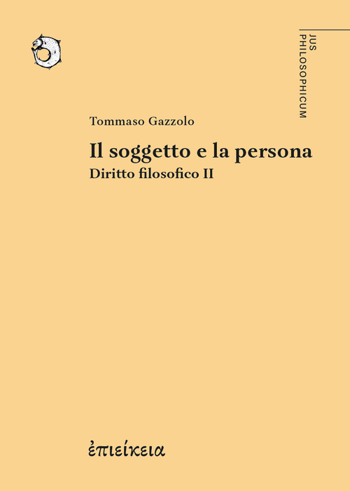 Diritto filosofico. Volume Vol. 2
