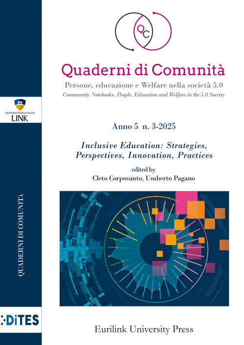 Quaderni di comunità. Persone, educazione e welfare nella società 5.0. Ediz. italiana e inglese