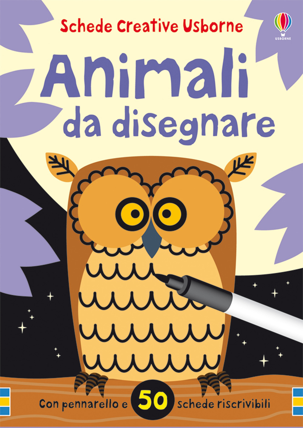 Animali da disegnare. Ediz. illustrata. Con pennarello